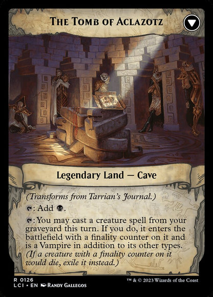 Tarrian's Journal (Back)