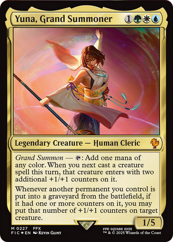 Yuna, Grand Summoner [FINAL FANTASY Commander]