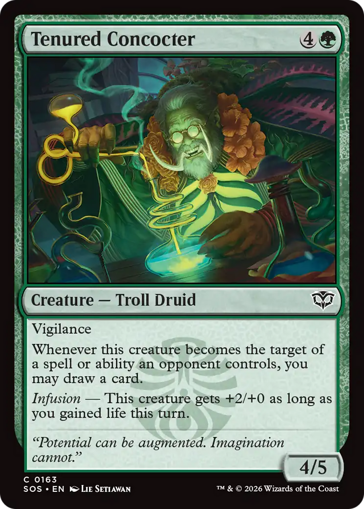 Tenured Concocter [SOS - 163]