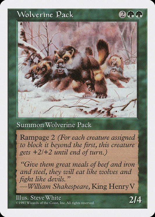 Wolverine Pack [5ED - 344]