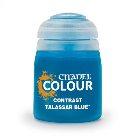 PAINT # 29-39 - CITADEL CONTRAST -  TALASSAR BLUE (18ML)