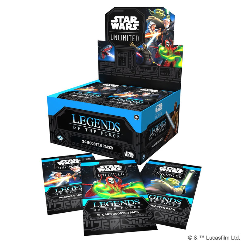 Star Wars: Unlimited - Legends of the Force - Booster Display (24 un.)