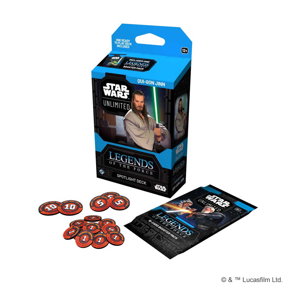 Star Wars: Unlimited - Legends of the Force - Spotlight Decks: Qui-Gon Jinn