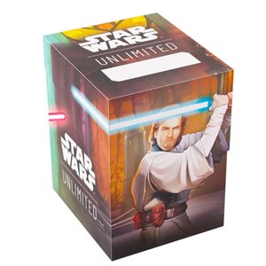 Deck Box: Star Wars: Unlimited: Soft Crate: Obi-Wan Kenobi / Darth Maul