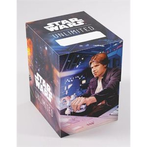 Deck Box: Star Wars: Unlimited: Soft Crate: Han Solo / Millenium Falcon