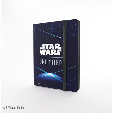 Binder: Star Wars: Unlimited: Album: 18-pkt: Card Back Blue