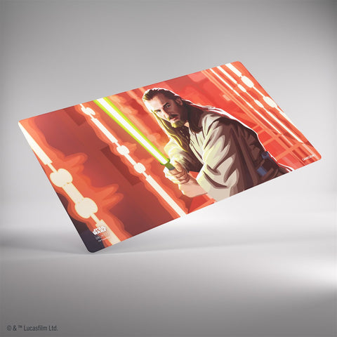 Playmat: Star Wars: Unlimited - Legends of the Force: Game Mat: Qui-Gon Jinn