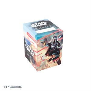Deck Box: Star Wars: Unlimited: Soft Crate: The Mandalorian / Moff Gideon