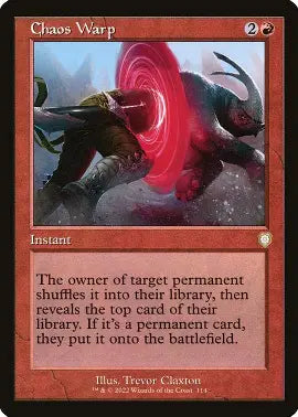 Chaos Warp (Retro) [The Brothers' War Commander]