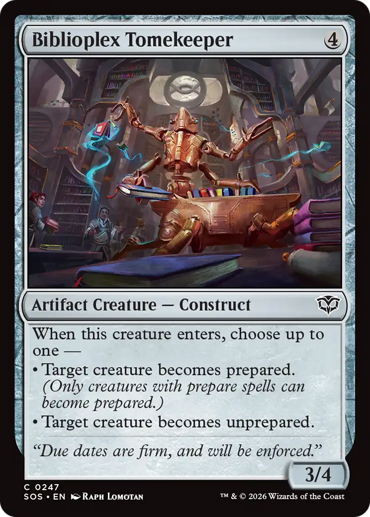 Biblioplex Tomekeeper [SOS - 247]