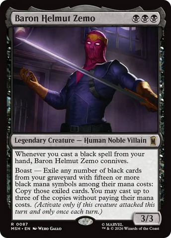 Baron Helmut Zemo [MSH - 87]