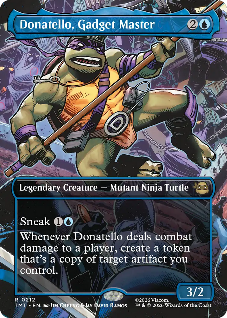 Donatello, Gadget Master (Borderless) [TMT - 212]