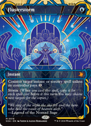 Flusterstorm (JP Alternate Art) (Silver Scroll Foil) [Secrets of Strixhaven: Mystical Archive]