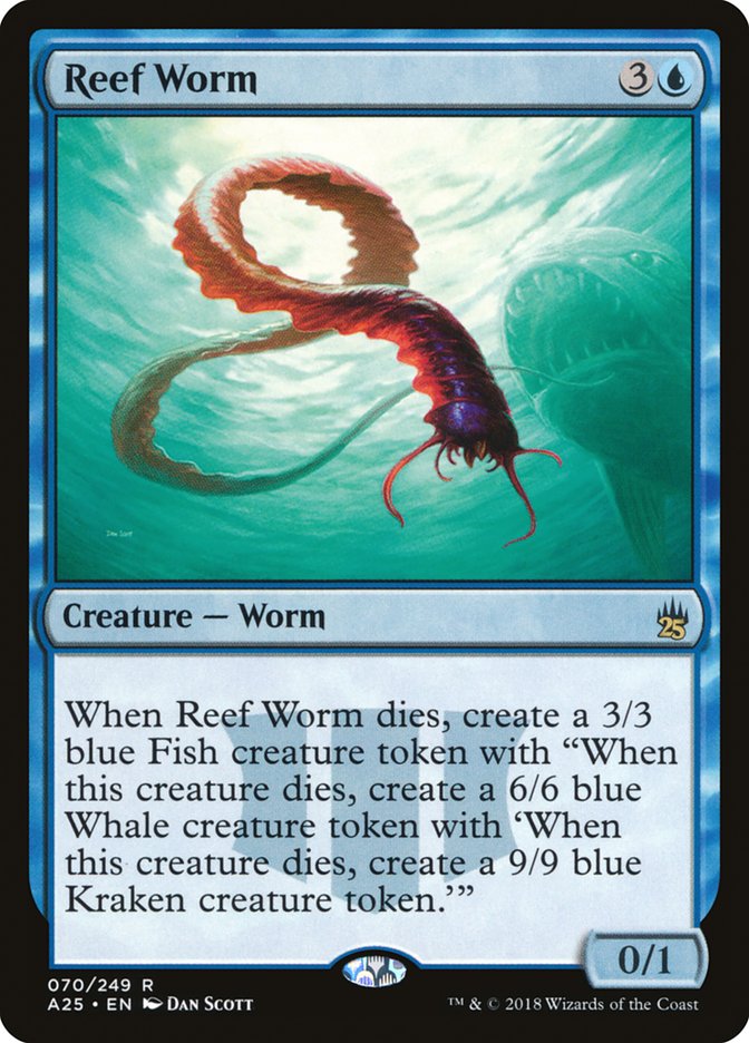 Reef Worm [A25 - 70]
