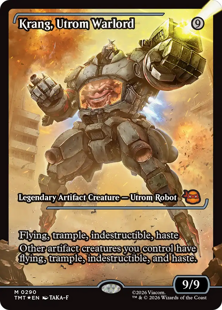 Krang, Utrom Warlord (Showcase) [Teenage Mutant Ninja Turtles]