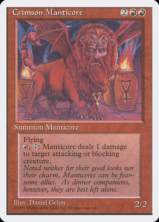 Crimson Manticore [4ED - 183]