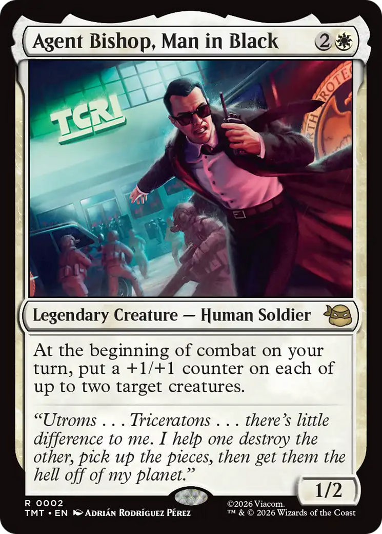 Agent Bishop, Man in Black [TMT - 2]