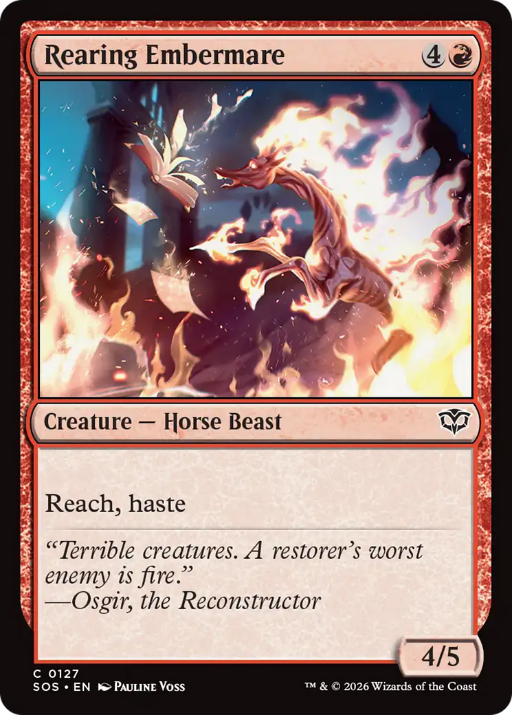 Rearing Embermare [SOS - 127]