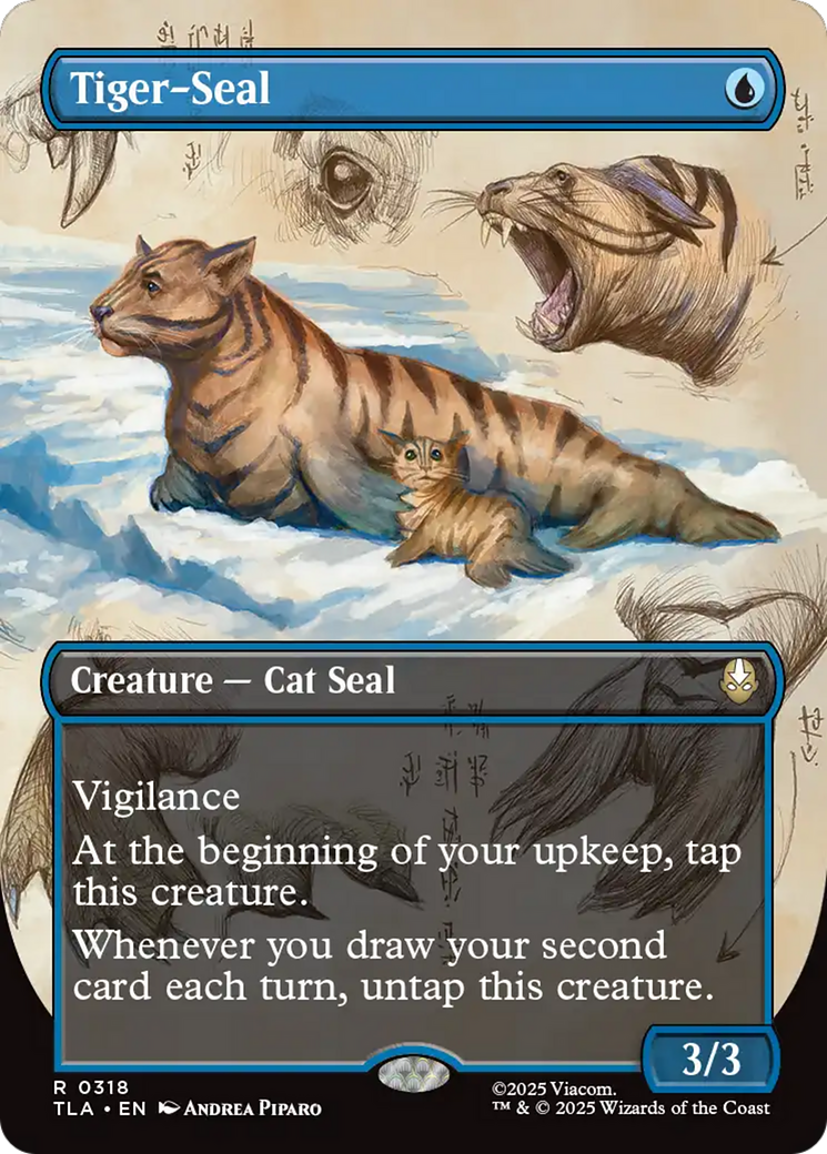 Tiger-Seal (Borderless) [TLA - 318]