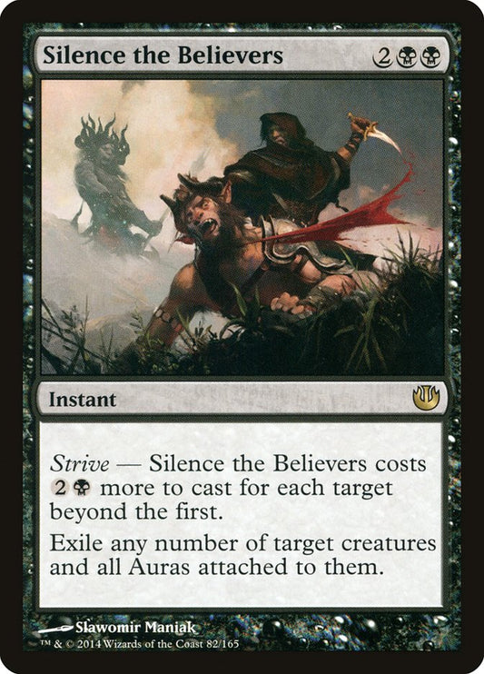 Silence the Believers [JOU - 82]