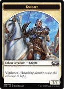 Knight // Goblin Double-Sided Token (Game Night) [Core Set 2019 Tokens]