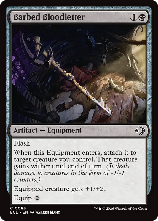 Barbed Bloodletter [ECL - 86]