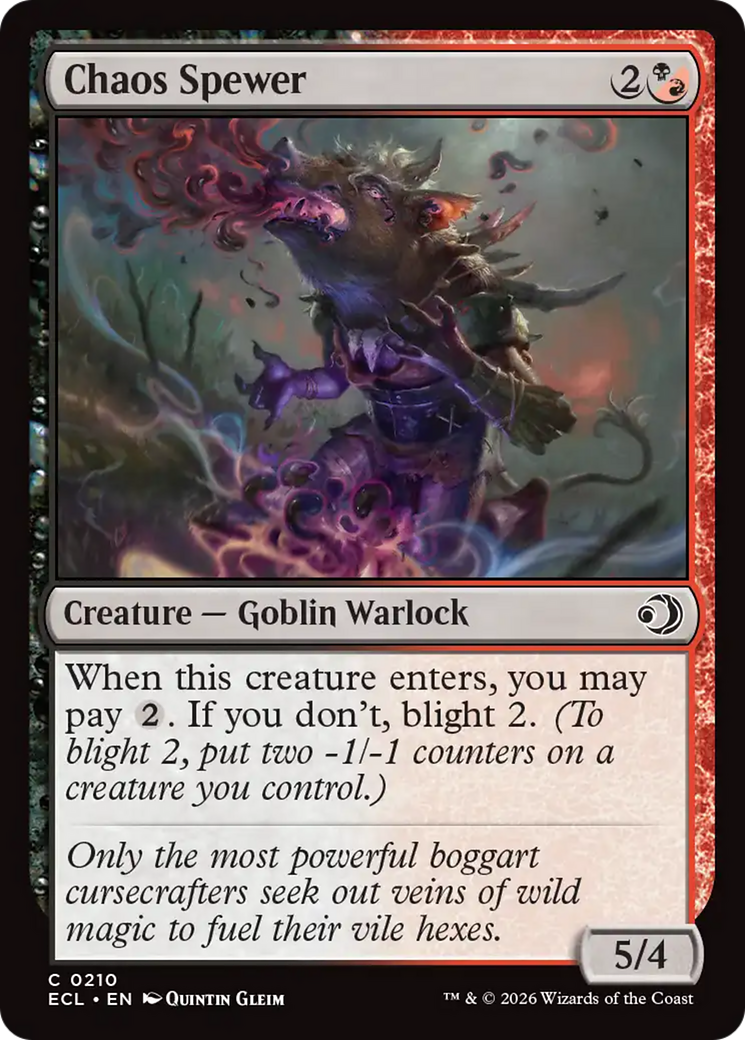 Chaos Spewer [ECL - 210]