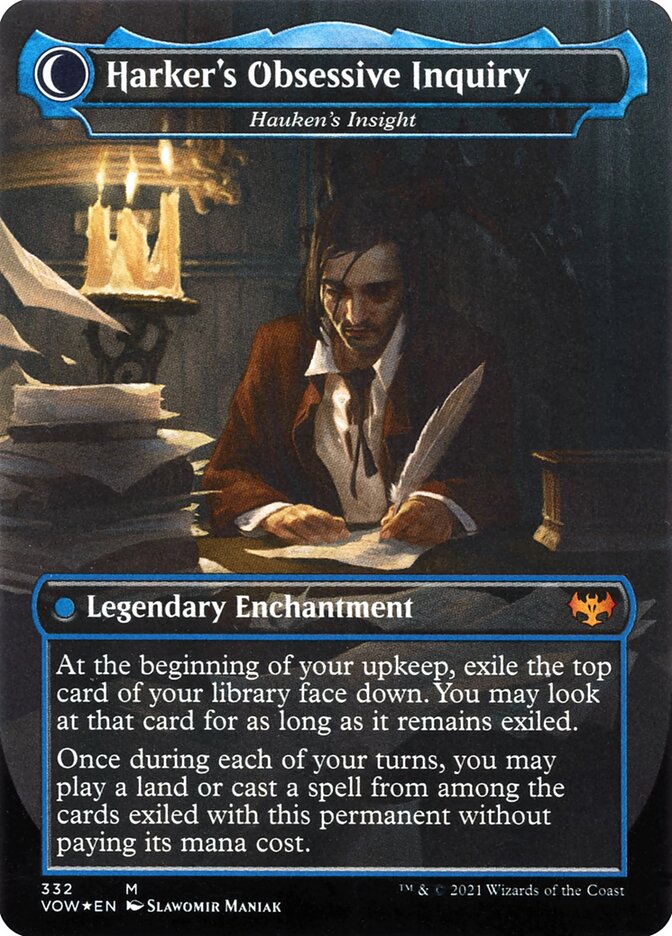 Jonathan Harker - Jacob Hauken, Inspector (Back)