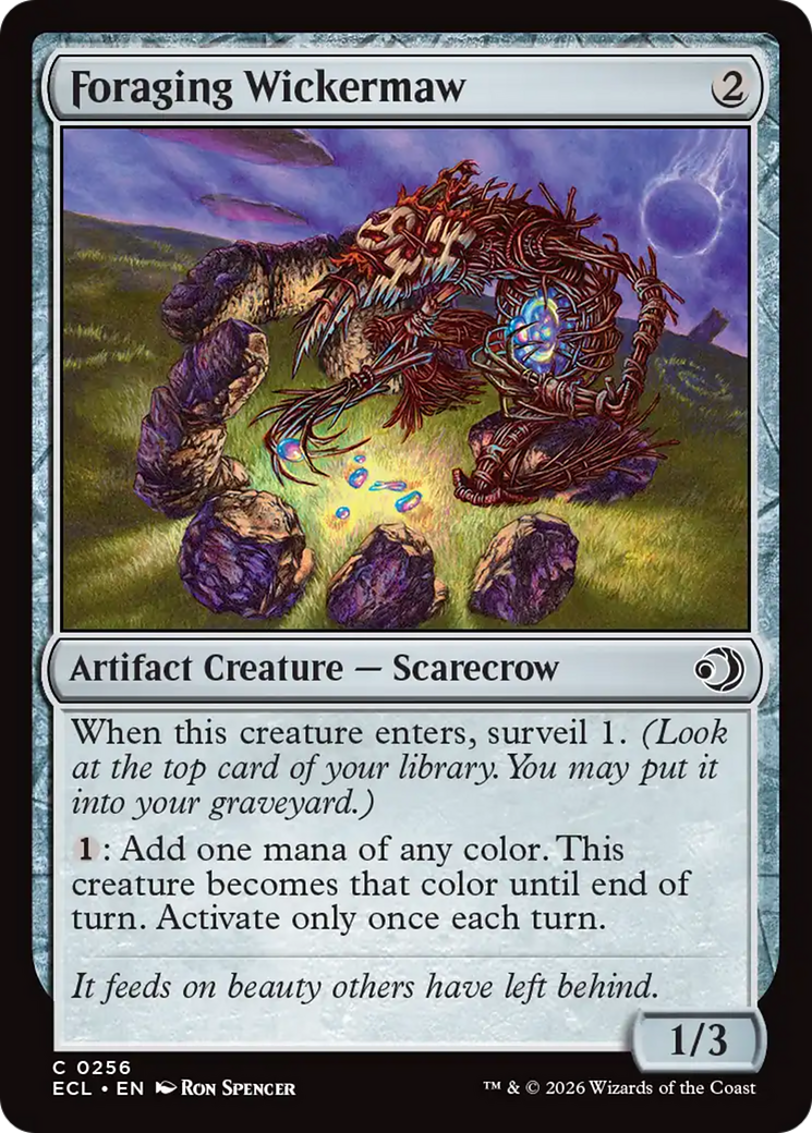 Foraging Wickermaw [ECL - 256]