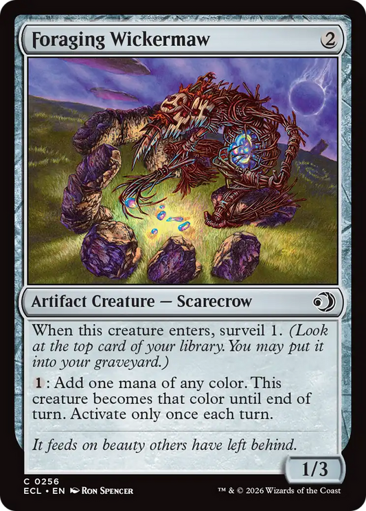 Foraging Wickermaw [ECL - 256]