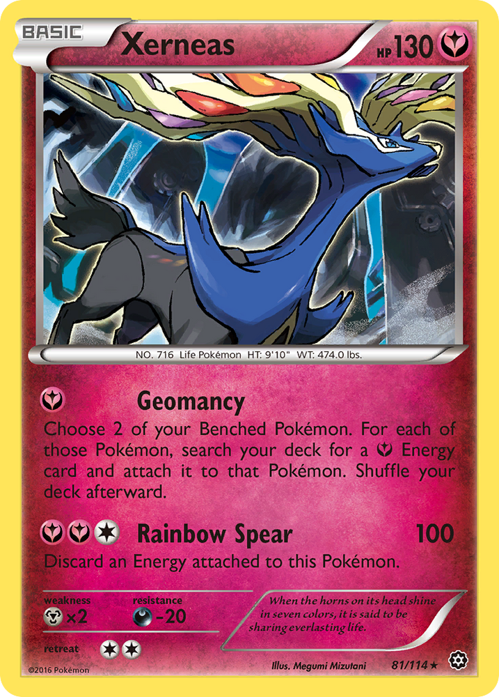 Xerneas (81/114) [XY: Steam Siege]