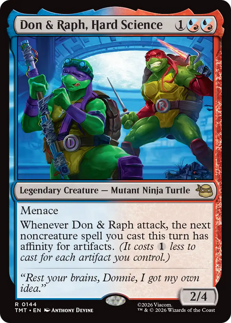 Don & Raph, Hard Science [TMT - 144]