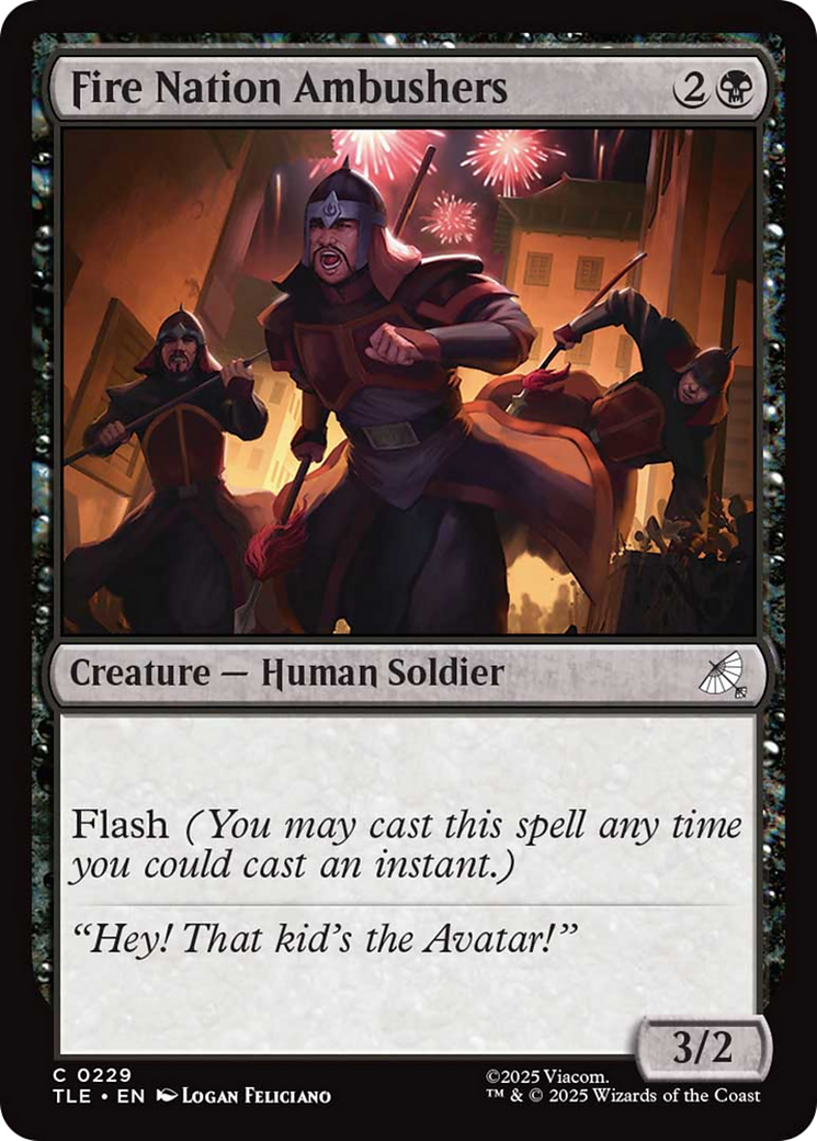 Fire Nation Ambushers [TLE - 229]