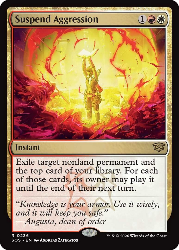 Suspend Aggression [SOS - 236]