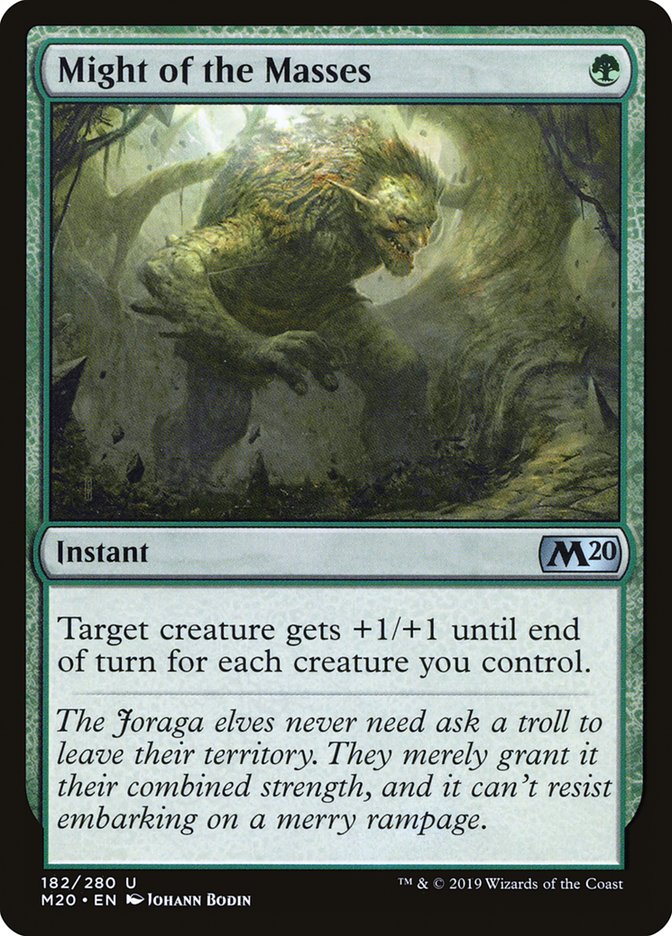 Might of the Masses [M20 - 182]