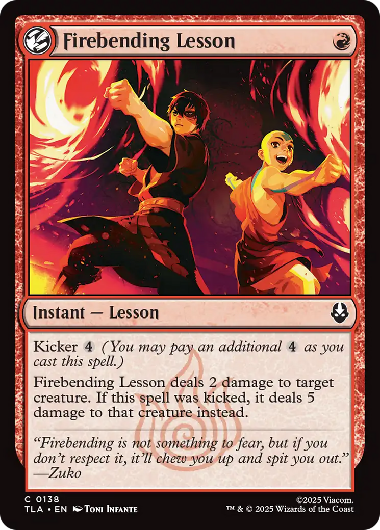Firebending Lesson [TLA - 138]