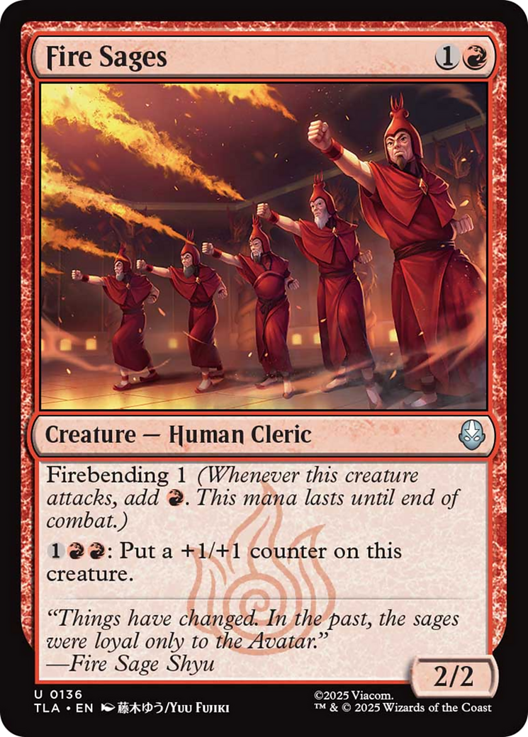 Fire Sages [TLA - 136]