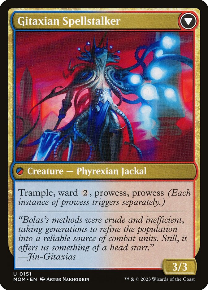 Khenra Spellspear (Back)