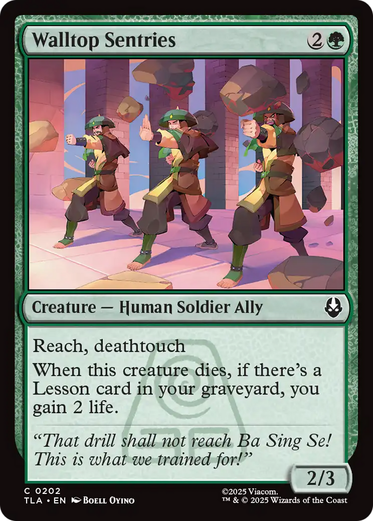 Walltop Sentries [TLA - 202]