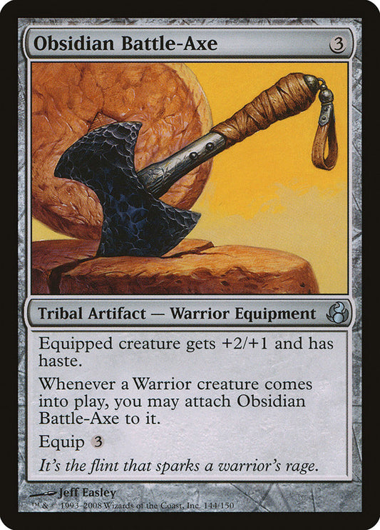 Obsidian Battle-Axe [MOR - 144]
