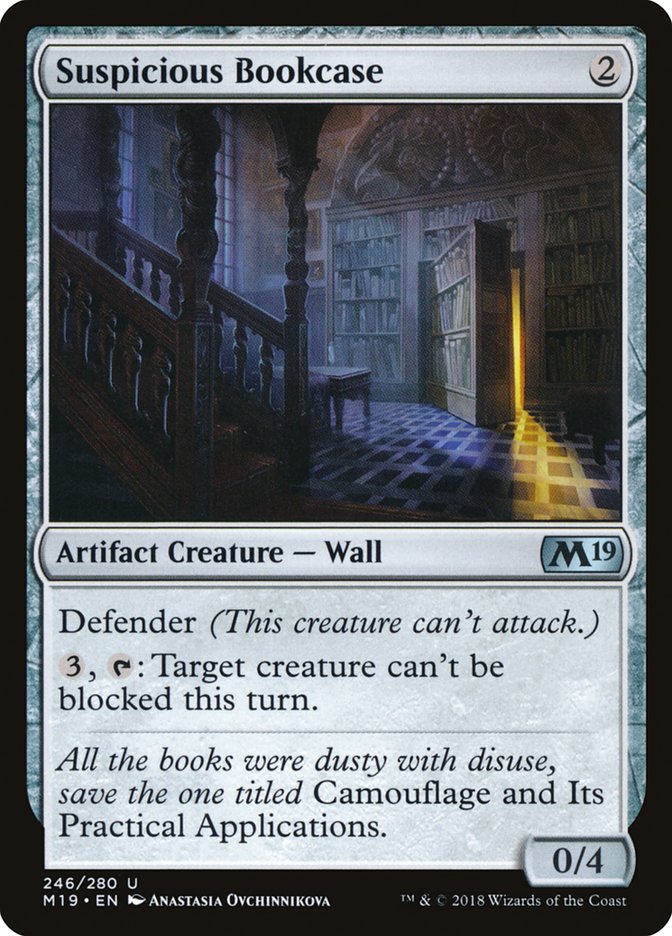 Suspicious Bookcase [M19 - 246]