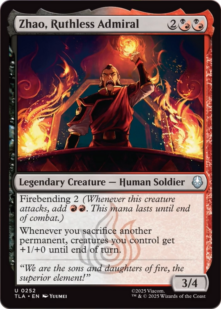 Zhao, Ruthless Admiral [TLA - 252]