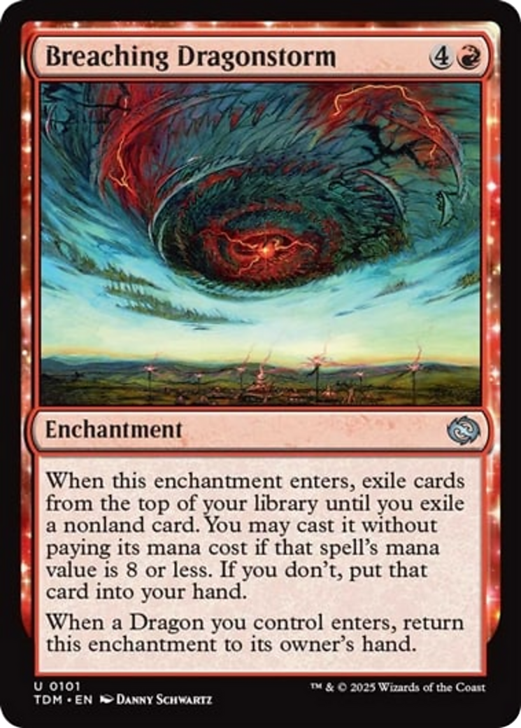 Breaching Dragonstorm (Showcase) [Tarkir: Dragonstorm]