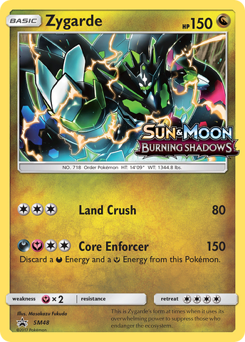 Zygarde (SM48) (Prerelease Promo) [Sun & Moon: Black Star Promos]