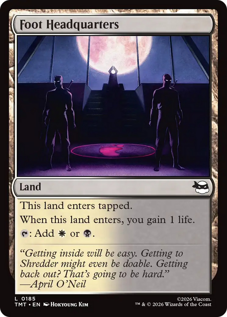 Foot Headquarters [TMT - 185]