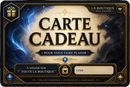 Carte-Cadeau de Boutique L'Artefact