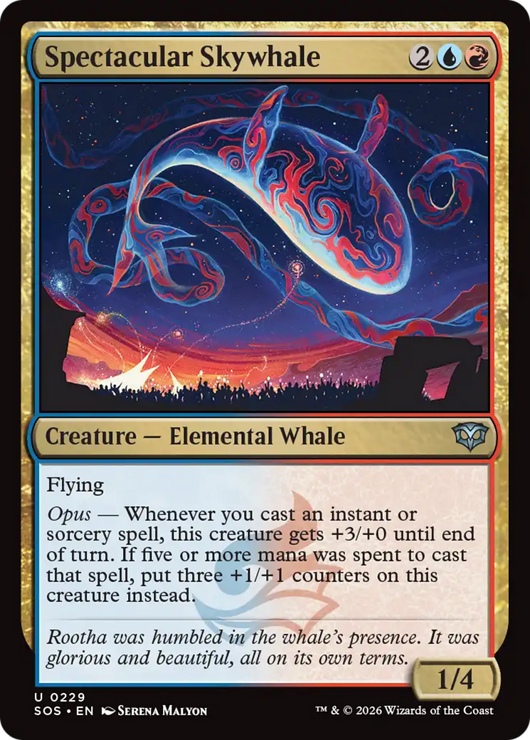 Spectacular Skywhale [SOS - 229]
