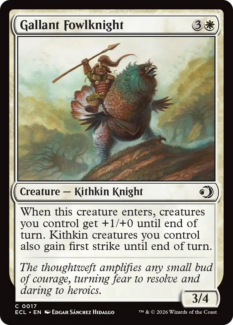 Gallant Fowlknight [ECL - 17]