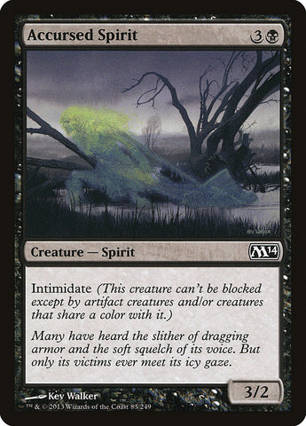 Accursed Spirit [Magic 2014]