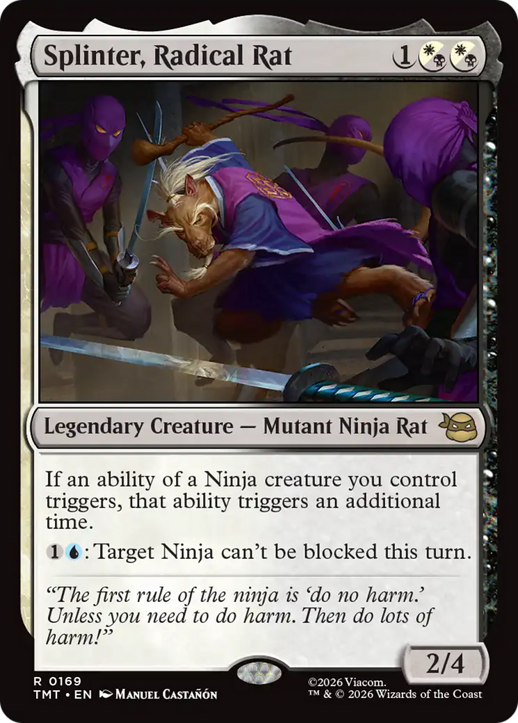 Splinter, Radical Rat [TMT - 169]